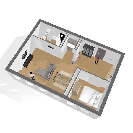 Hyper Centre - Wifi Fibre Gratuit - Jergweloh - Le New Yorkais Apartment Caen Exterior photo